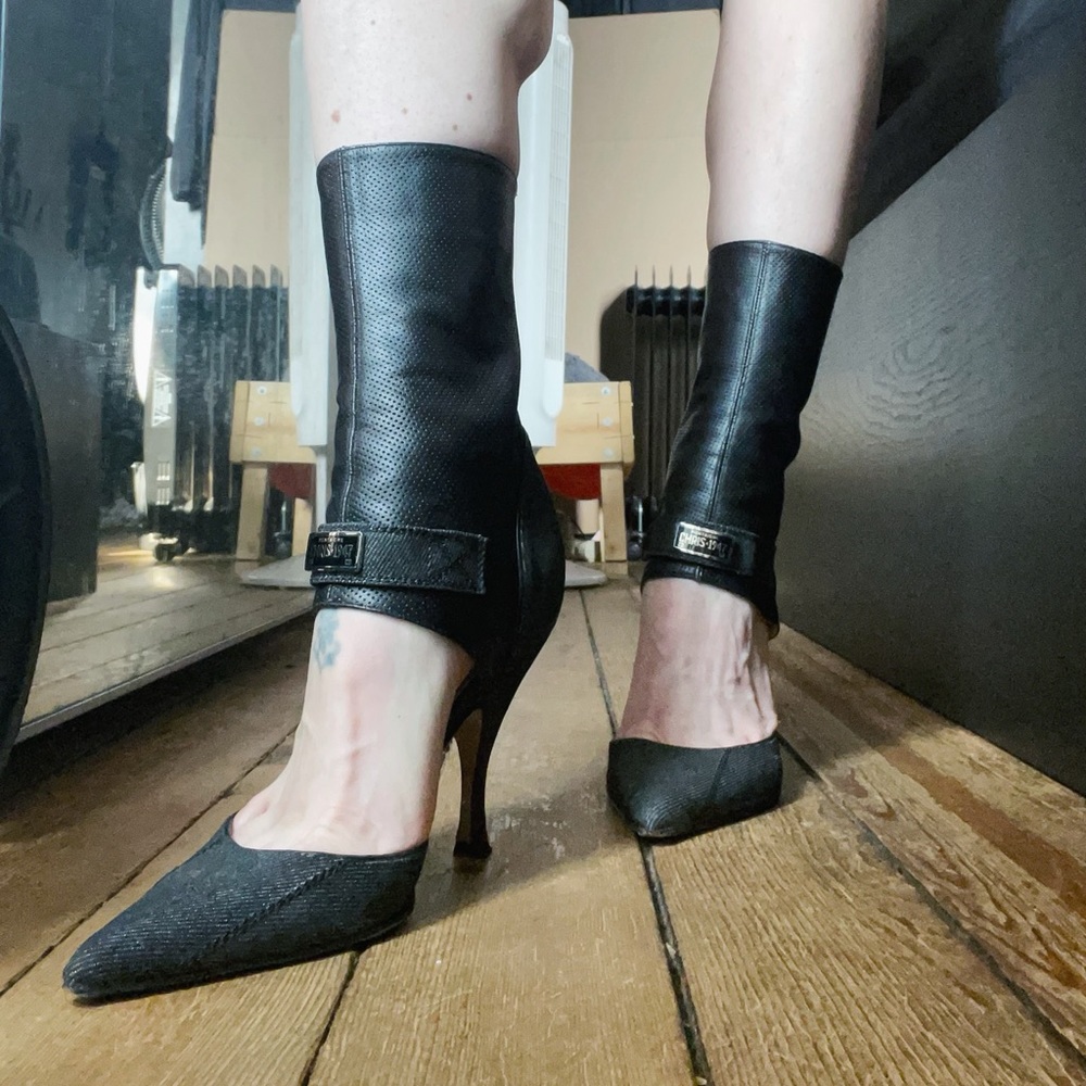 VINTAGE DIOR « MONTAIGNE CHRIS • 1947 » HEELS !!